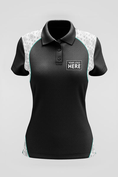 (Custom) "Design Your Own" UPF50+ Bamboo (Classic) Women's Fitted Polo Shirt