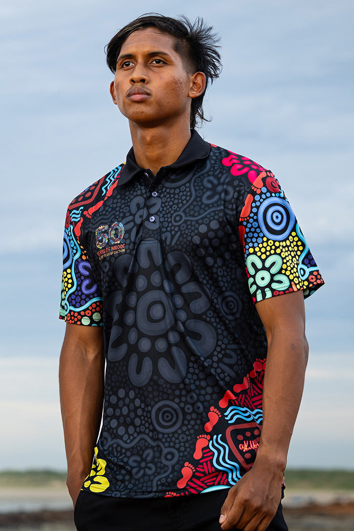 50 Years Of NAIDOC 2025 Unisex Polo Shirt