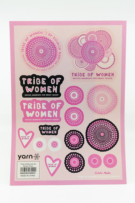 Tribe Of Women A4 Sticker Pack (3 Pack)
