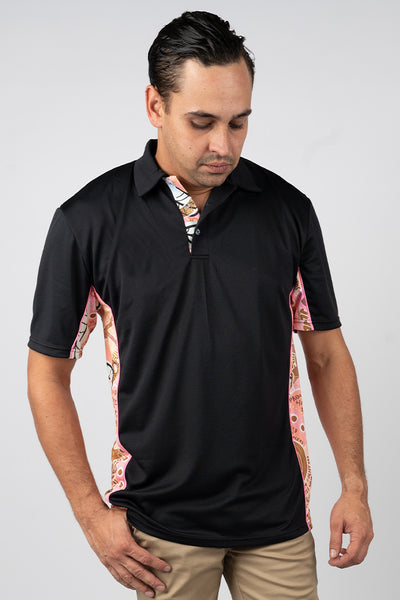 In Their Footsteps UPF50+ Bamboo (Simpson) Unisex Polo Shirt