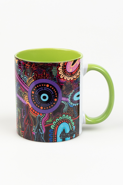 Woka Land-Ground Ceramic Coffee Mug
