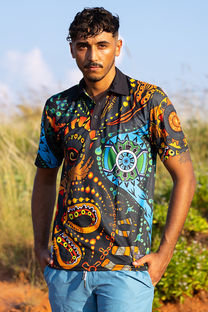 Aboriginal polo shirts Clearance