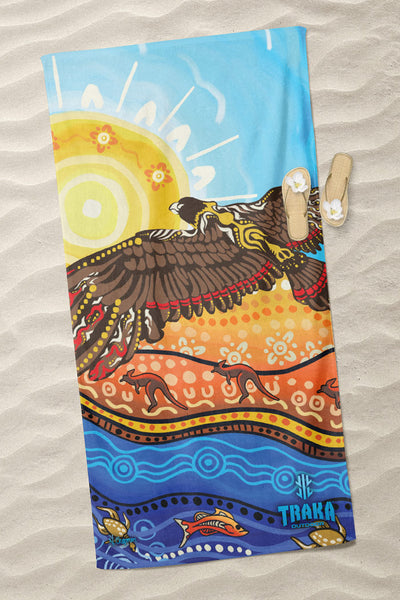 Tropic Eagle Beach Towel