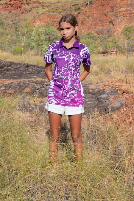 Healing Spirits UPF50+ Women's Fitted Polo Shirt