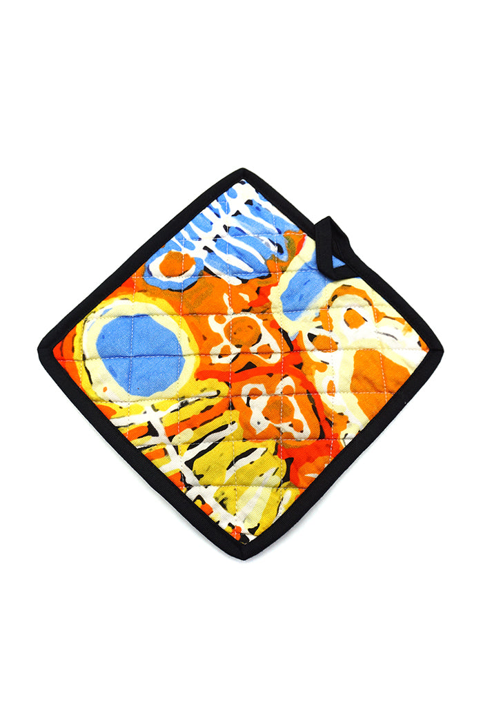 Morris Cotton Apron, Mat and Mitt Kit (Orange)