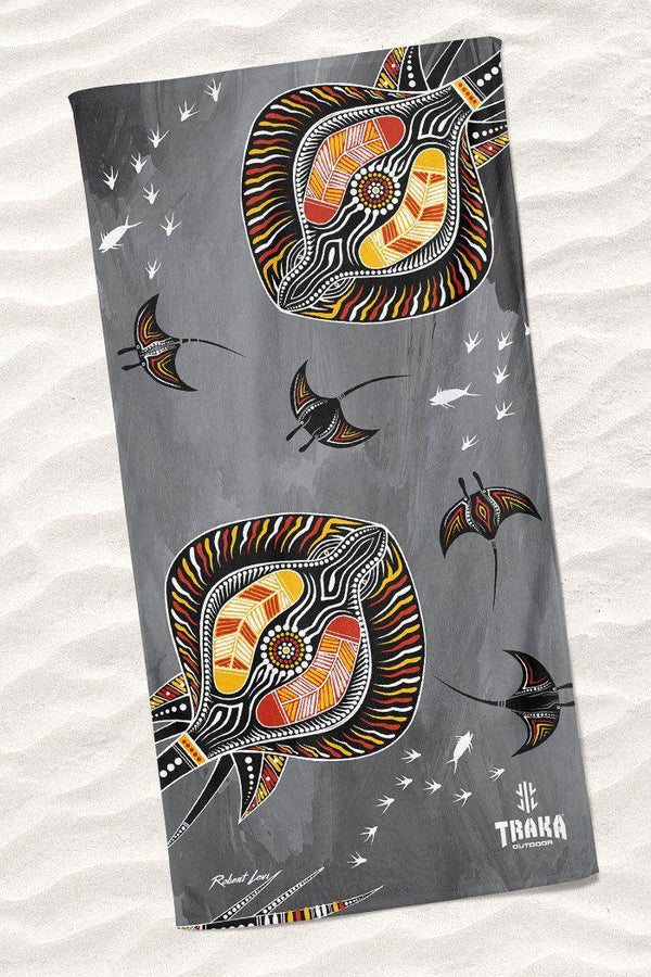 Stingray Fever Beach Towel