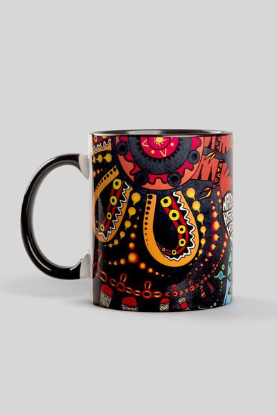 Aboriginal Art Kitchen Warehouse-Cultural Healing Ceramic Coffee Mug-Yarn Marketplace