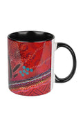 Aboriginal Art Kitchen Warehouse-Shara Delaney Ceramic Coffee Mug Collection (6 Pack)-Yarn Marketplace
