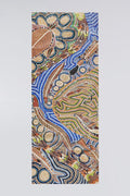 Aboriginal Art Scarves-Healing Land, Rivers, Sea and Ocean Scarf-Yarn Marketplace