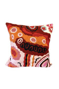 Aboriginal Art Home Decor-Adamson Wool Cushion Cover 30x30 cm-Yarn Marketplace