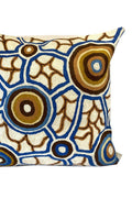 Aboriginal Art Home Decor-Dodd Wool Cushion Cover 40x40 cm-Yarn Marketplace