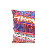 Aboriginal Art Home Decor-Morris Wool Cushion Cover 51x51 cm-Yarn Marketplace