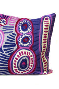 Aboriginal Art Home Decor-Morris Wool Cushion Cover 40x40 cm-Yarn Marketplace