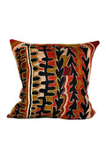 Aboriginal Art Home Decor-Nelson Wool Cushion Cover (Black & Gold) 51x51 cm-Yarn Marketplace