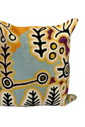 Aboriginal Art Home Decor-Stewart Wool Cushion Cover 40x40cm-Yarn Marketplace