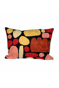 Aboriginal Art Home Decor-Zimran Wool Cushion Cover 30x40 cm-Yarn Marketplace