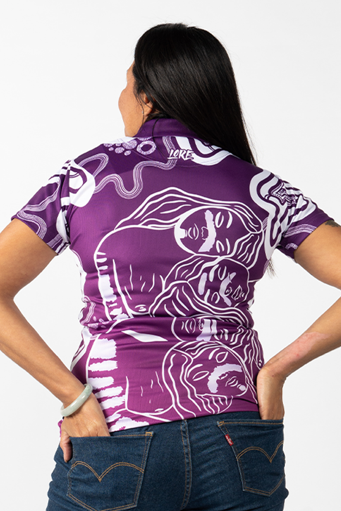 Healing Spirits UPF50+ Women's Fitted Polo Shirt