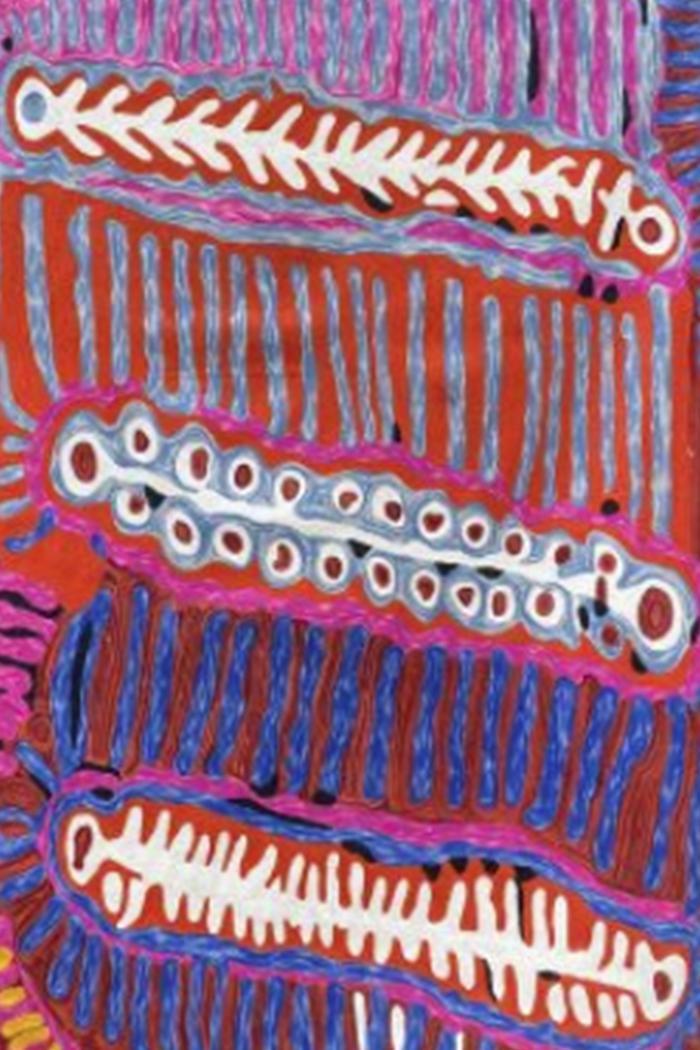 Aboriginal Art Au Online-Morris Wool Floor Rug 2x3ft (61x91cm)-Yarn Marketplace