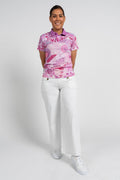 Back To Country Recycled UPF50+ Women's Fitted Polo Shirt