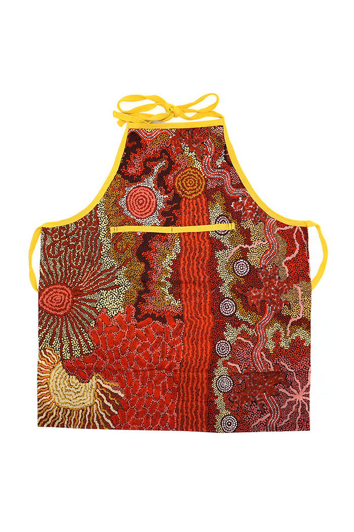 Marks Cotton Apron (Red)