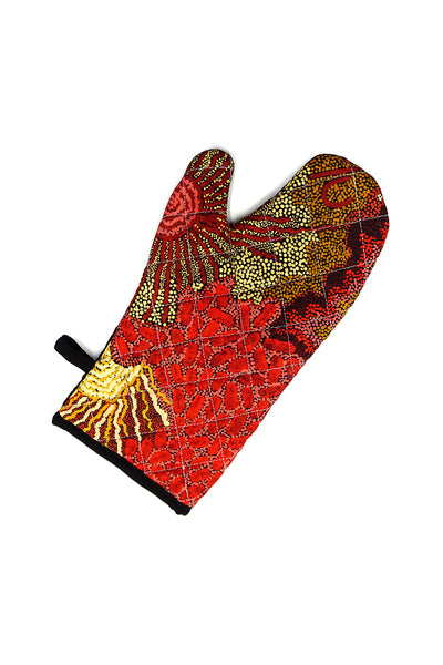 Marks Cotton Oven Mitt (Red)