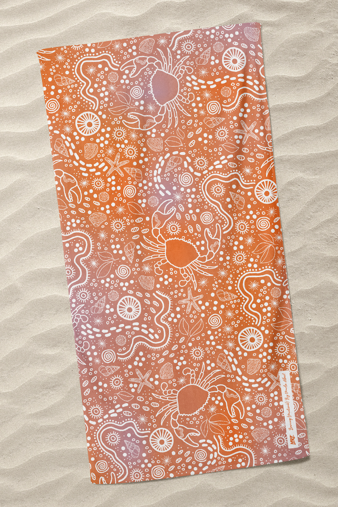 Banang (Mudcrab) Beach Towel