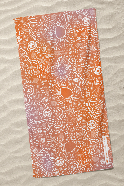 Banang (Mudcrab) Beach Towel