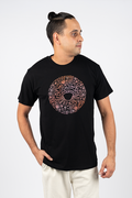 Banang (Mudcrab) Black Cotton Crew Neck Unisex T-Shirt