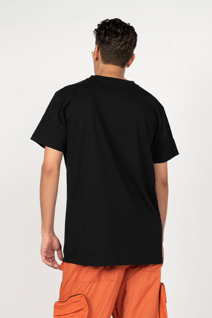 Cockatoo Firebird Black Cotton Crew Neck Unisex T-Shirt