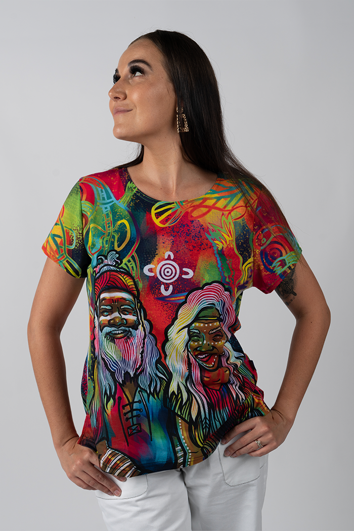 Connecting The Past To A Brighter Future Women's Fashion Top