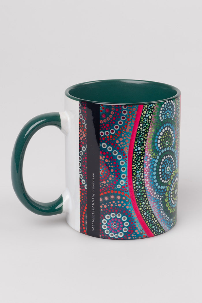 Salt Meets Earth Ceramic Coffee Mug