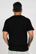 Our Bloodline Black Cotton Crew Neck Unisex T-Shirt