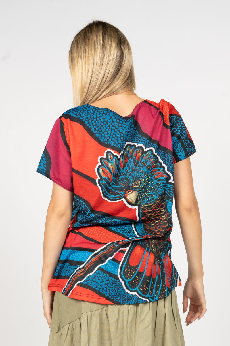Cockatoo Firebird Women's Fashion Top