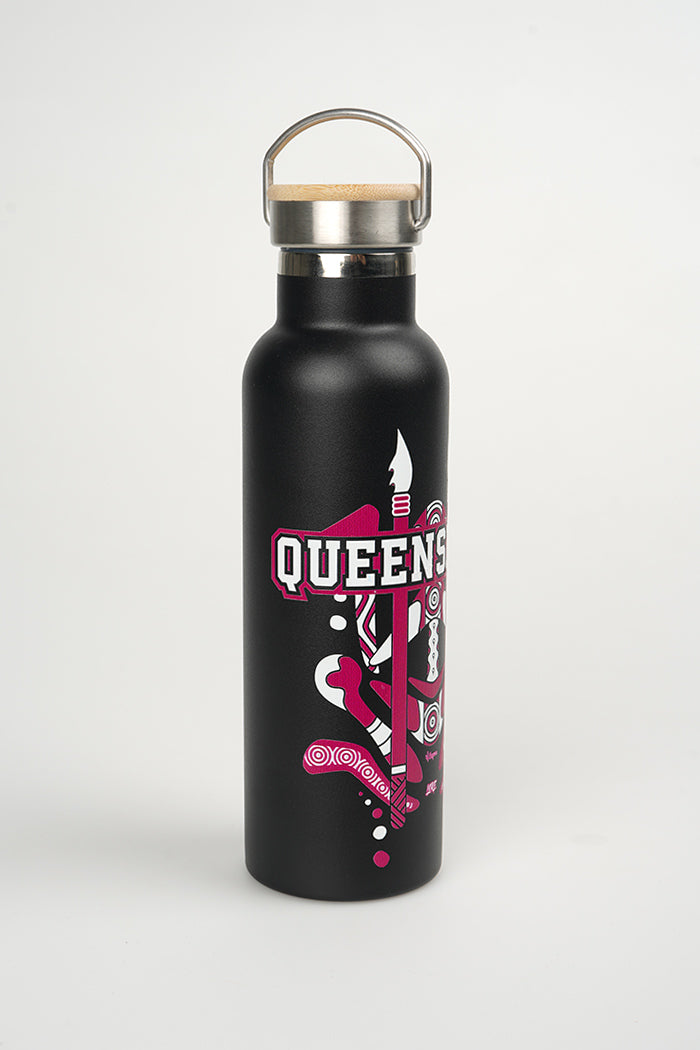QLD Tribute Stainless Steel Water Bottle