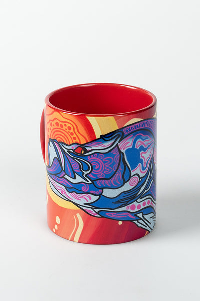 Red Dusk Barra Ceramic Coffee Mug