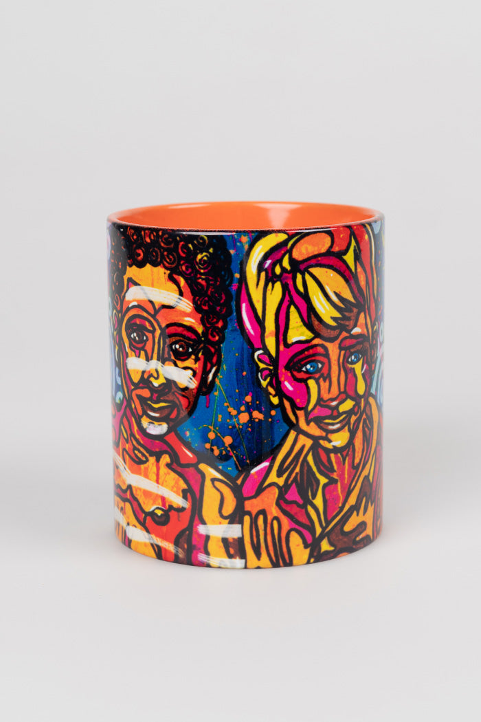 Luke Mallie Ceramic Coffee Mug Collection (4 Pack)