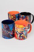 Luke Mallie Ceramic Coffee Mug Collection (4 Pack)