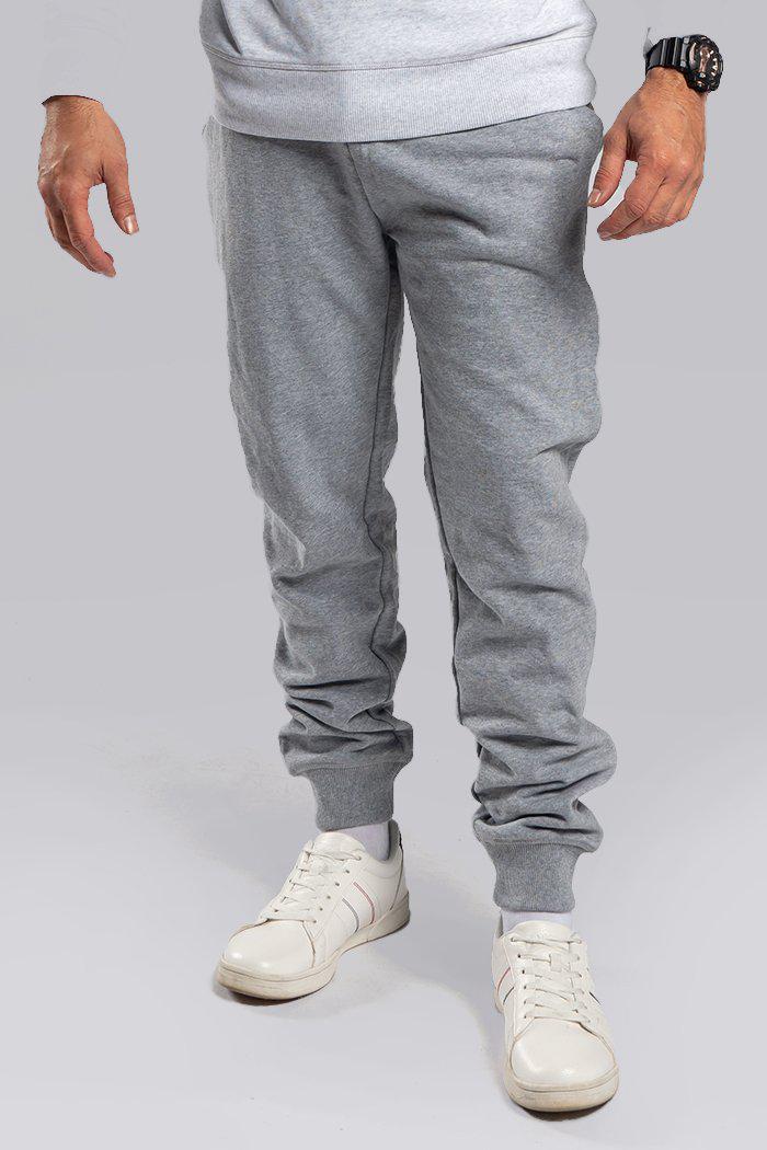 Plain Men Cotton Dark Grey Formal Pant, Slim Fit