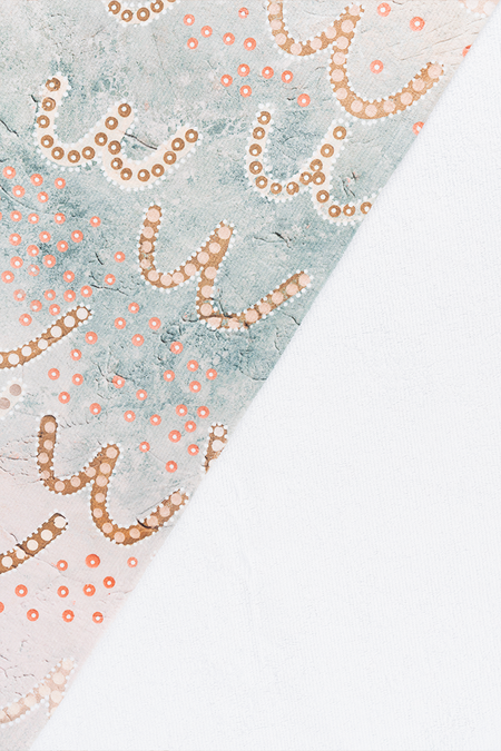 Garru Wandyu Gilaa (Magpie, Crow, Galah) Beach Towel