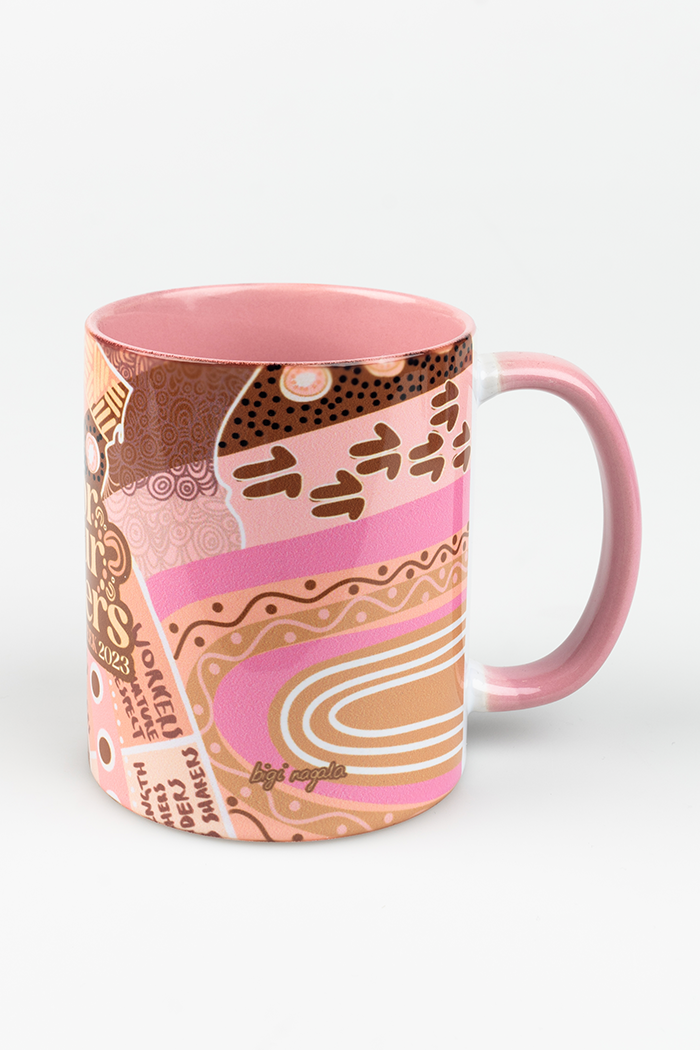 In Their Footsteps Ceramic Coffee Mug