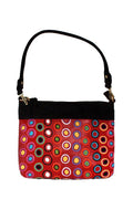 Kulyuru Embroidered Handbag Leather - 30 x 24cm-Bags-Yarn Marketplace