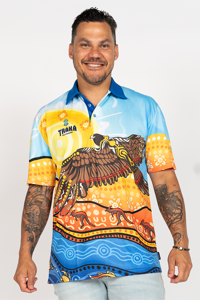 Tropic Eagle UPF50+ Unisex Polo Shirt