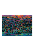 Luke Mallie's Currumbin Sunset 1000 Piece Indigenous Artwork Puzzle