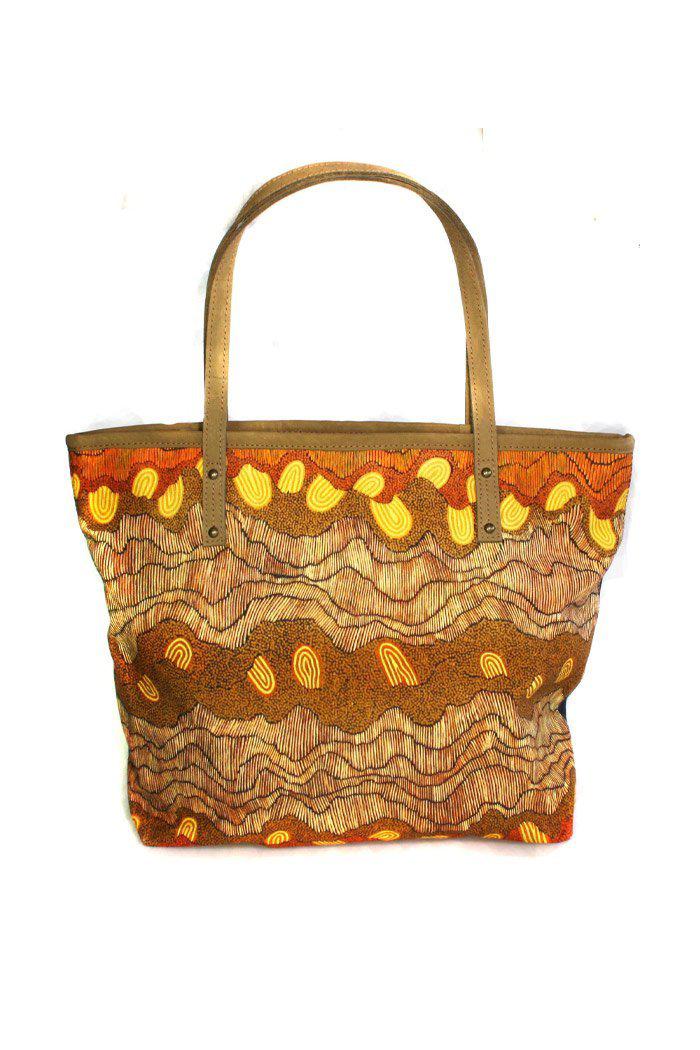Marks Tote Bag Leather Trimmed-Bags-Yarn Marketplace