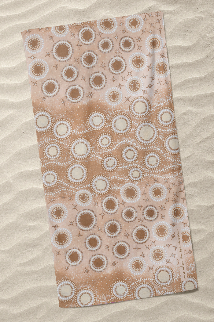 Miima (Stars) Beach Towel