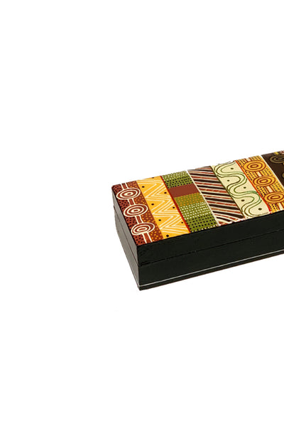 Papajua Decorative Pencil Box 4x6.5x20cm