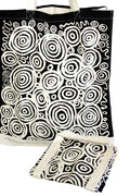 Aboriginal Art Australia-Patterson Cotton Shopping Bag - 34.5x41x7-Yarn Marketplace