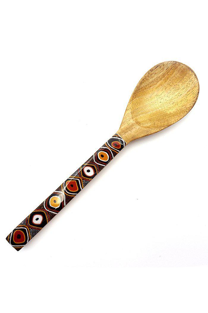 Aboriginal Art Kitchen Warehouse-Puruntatameri Salad Serving Spoon-Yarn Marketplace