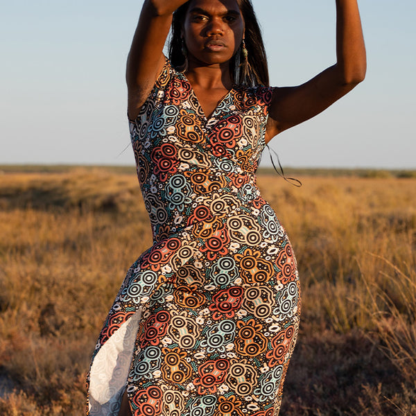 aboriginal formal dresses Dress 0-3MONTHS-19Dec
