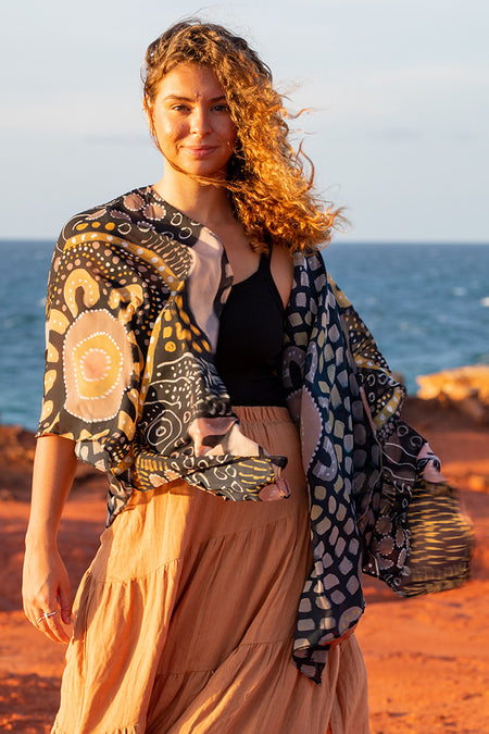 The Path They Have Laid Chiffon Shawl